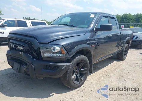 2021 Ram 1500 Classic Warlock 4X4 6'4 Box z USA, uszkodzony, nr VIN 1C6RR7GT1MS510154